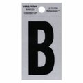Hillman 2BLK Letter B Adhesive 839322